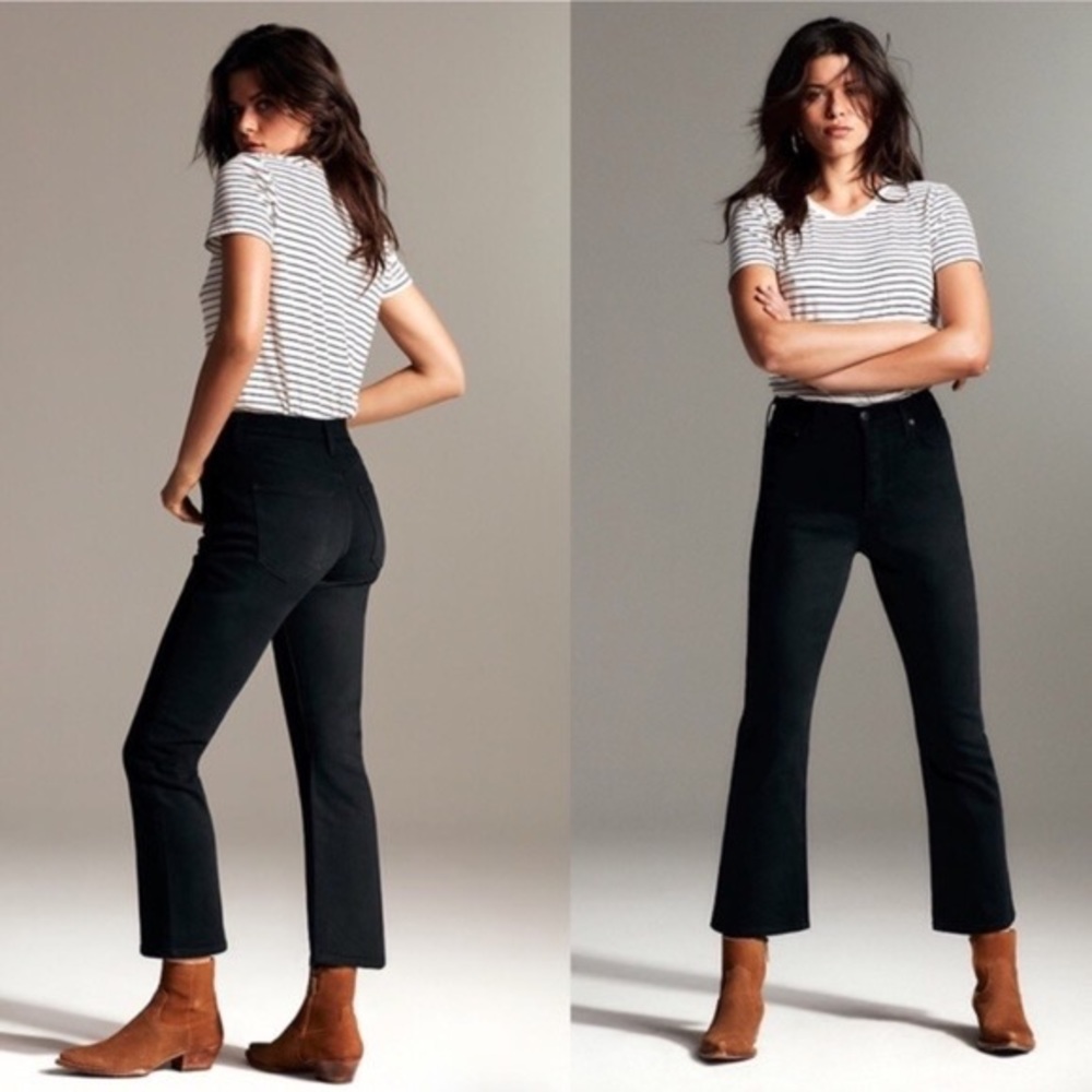 Denim Forum Bailey Crop Flare